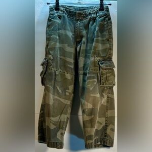 FIRSTVWAVE CAMO CARGO PANTS BOYS SIZE 5